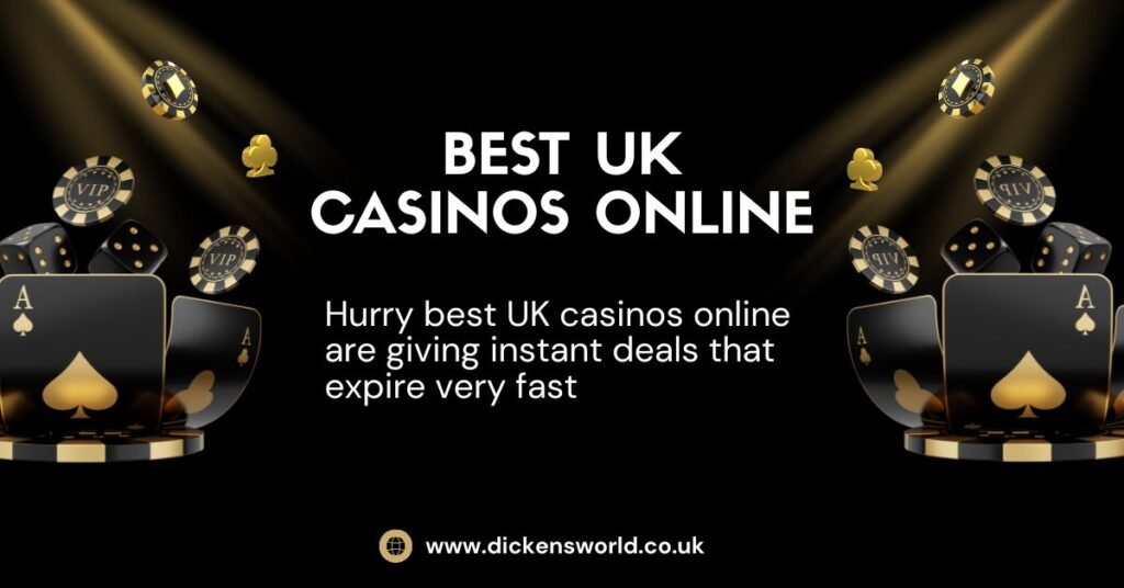 Hurry best UK casinos online are giving instant deals that expire very fast