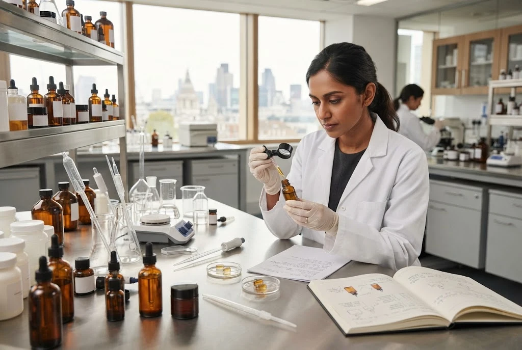 Beauty Research: The Science Behind Modern Skincare Beauty research examining skincare ingredients and cosmetic science