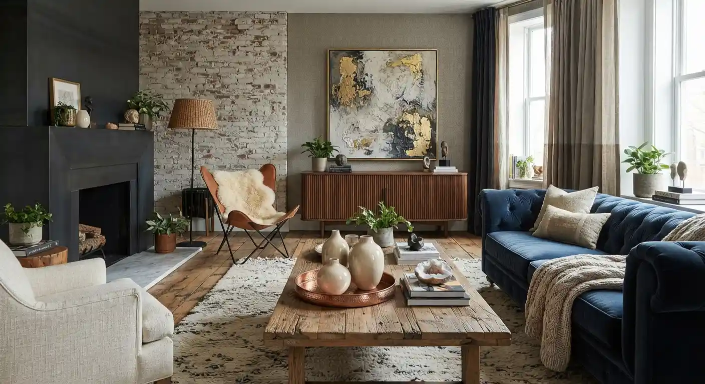 Mix Textures and Materials for a Stylish Home