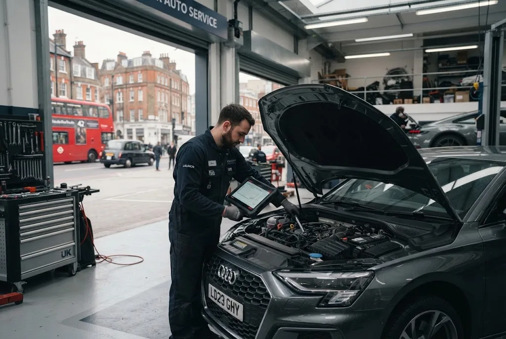 Auto inspection services for vehicle safety checks in London