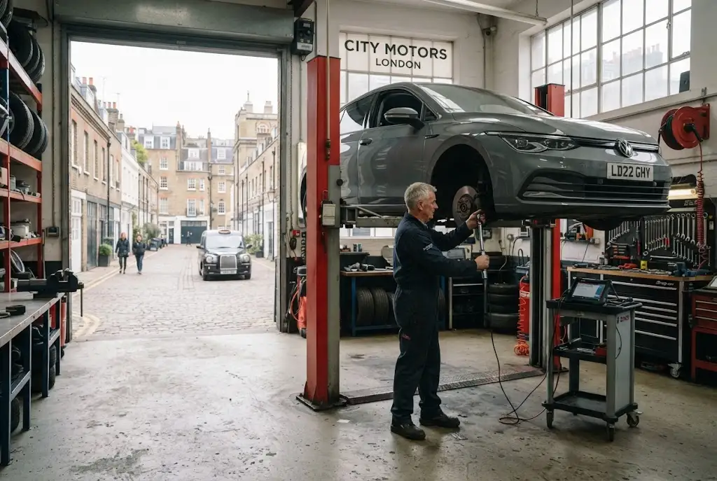 Auto service garage providing vehicle repairs in London