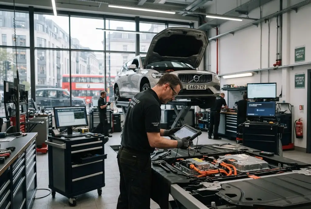 Hybrid services in London for EV and hybrid vehicle maintenance