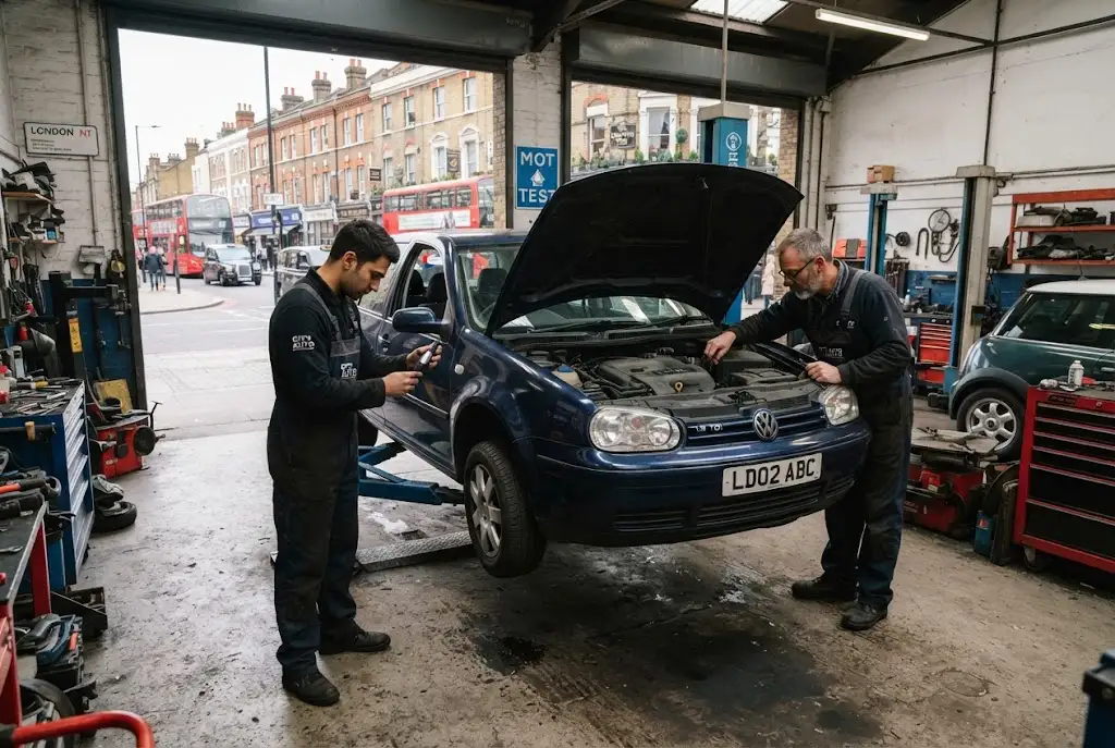 Vehicle maintenance for urban driving in London